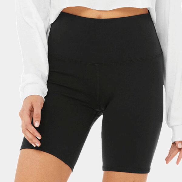 FWD Fashion Ladies' High Waist Biker Short Thumbnail