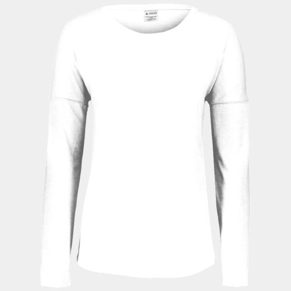 Ladies' Tri-Blend Long Slevee T-Shirt Thumbnail