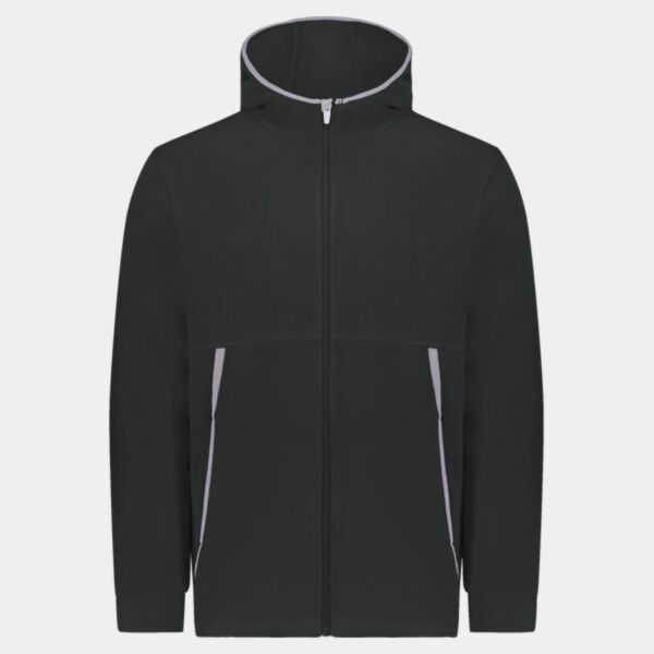 Unisex Eco Revive™ Polar Fleece Hooded Full-Zip Jacket Thumbnail