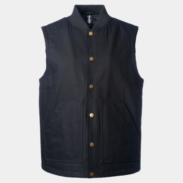 Men's Insulated Canvas Workwear Vest Thumbnail