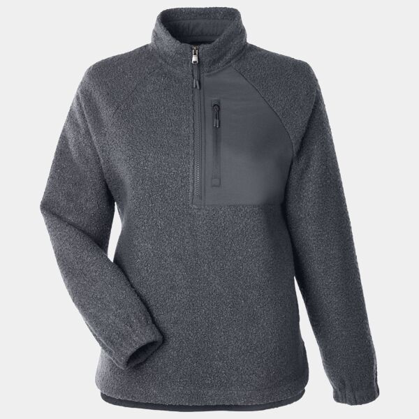 Ladies' Aura Sweater Fleece Quarter-Zip Thumbnail