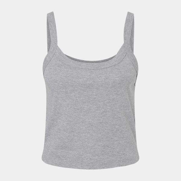 Ladies' Micro Ribbed Scoop Tank Thumbnail