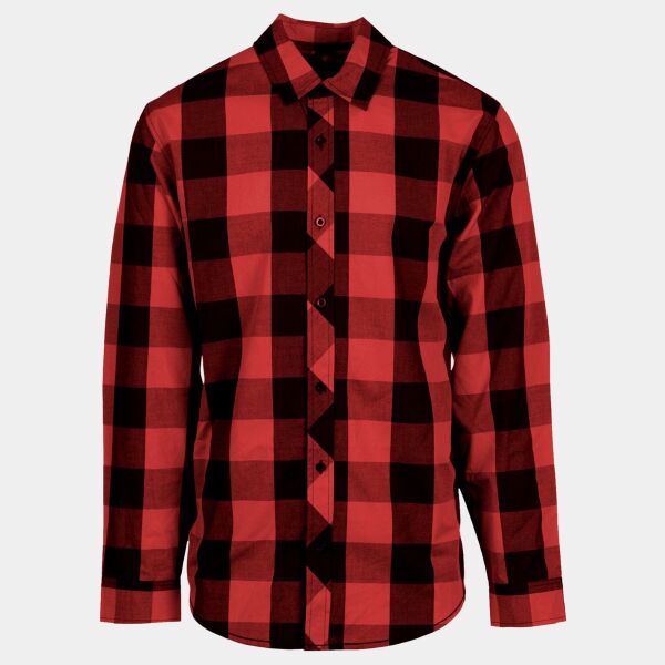 Men's Buffalo Plaid Woven Shirt Thumbnail