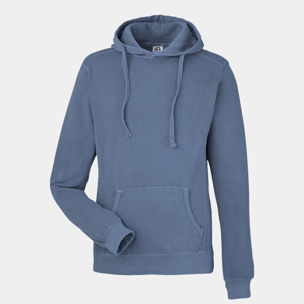 Unisex Pigment-Dyed Fleece Hooded Sweatshirt Thumbnail