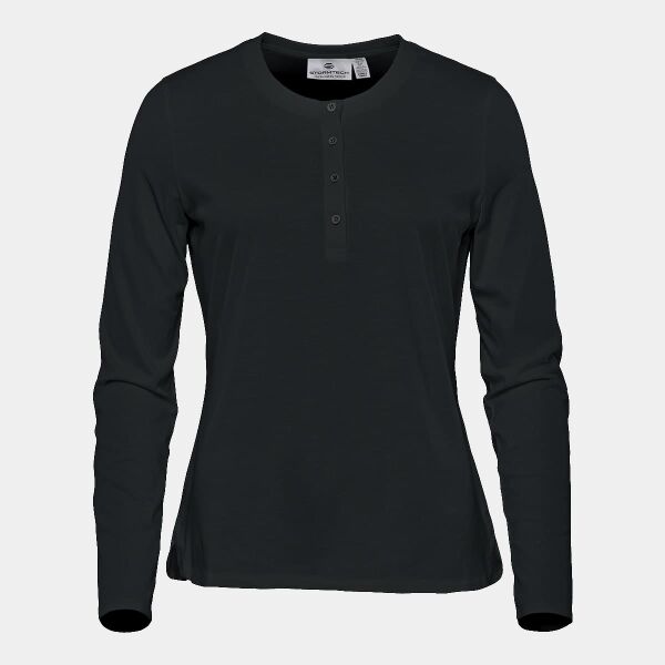 WOMEN'S TORCELLO LONG SLEEVE HENLEY Thumbnail