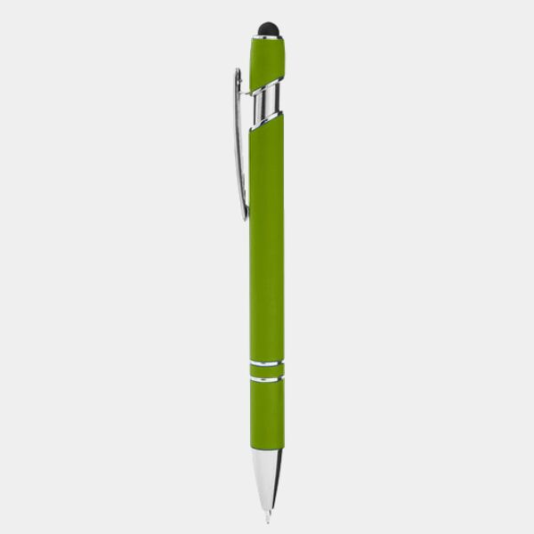 Rubberized Aluminum Click Stylus Pen Thumbnail