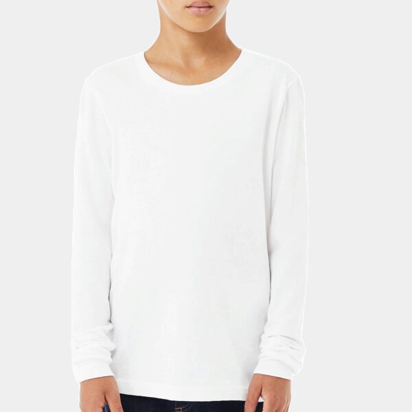 Youth Heather CVC Long-Sleeve T-Shirt Thumbnail