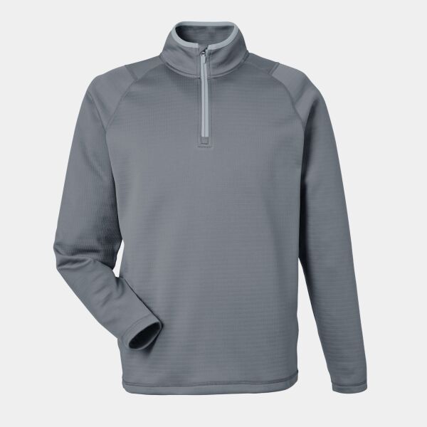 Men's Waffle Fleece Quarter-Zip Thumbnail