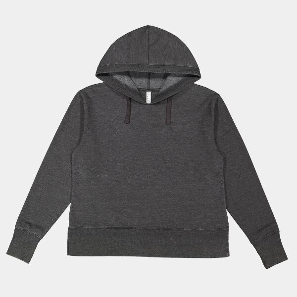 Ladies' Vintage Wash Fleece Hooded Sweatshirt Thumbnail