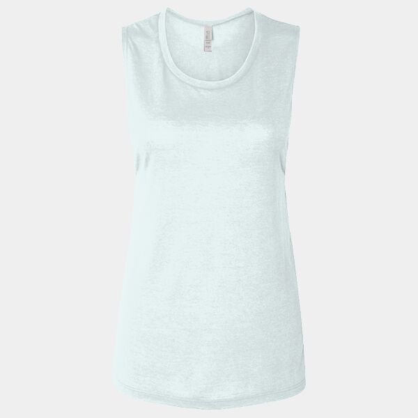 Ladies' Flowy Scoop Muscle Tank Thumbnail