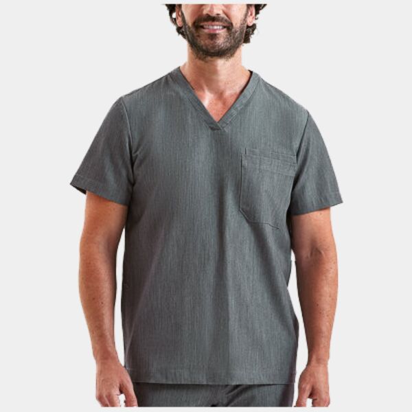 Men's Limitless V-Neck Stretch Scrub Top Thumbnail