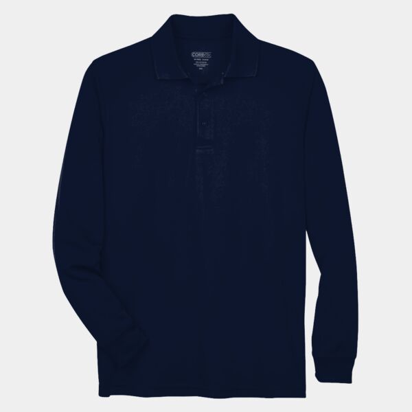 Men's Tall Pinnacle Performance Long Sleeve Piqué Polo Thumbnail