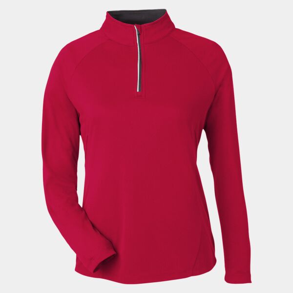 Women's Origin Performance Pique Quarter-Zip Pullover Thumbnail