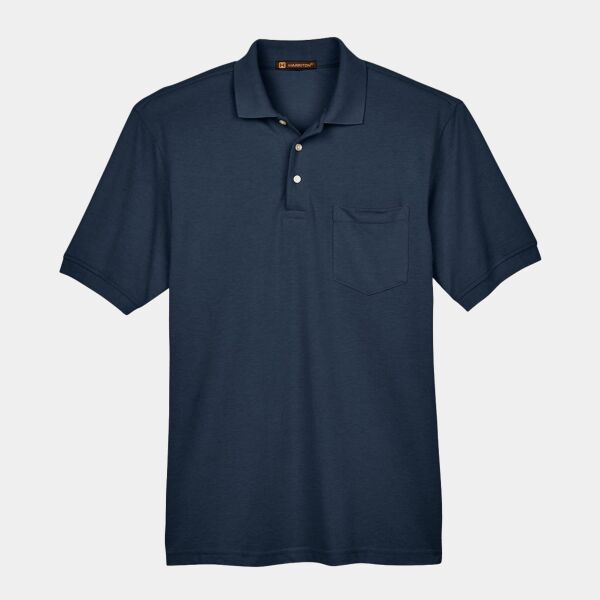 Men's Easy Blend™ Polo with Pocket Thumbnail