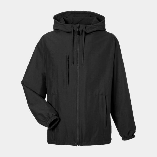 Unisex Flex Twill Hooded Jacket Thumbnail