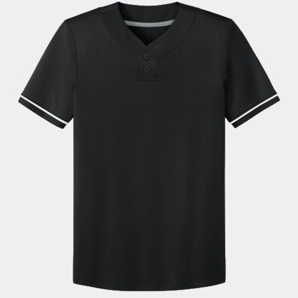 Youth Select 2 Button Baseball Jersey Thumbnail