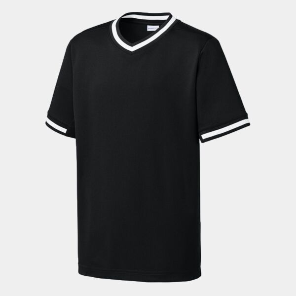 Youth Tough Mesh V Neck Baseball Jersey Thumbnail