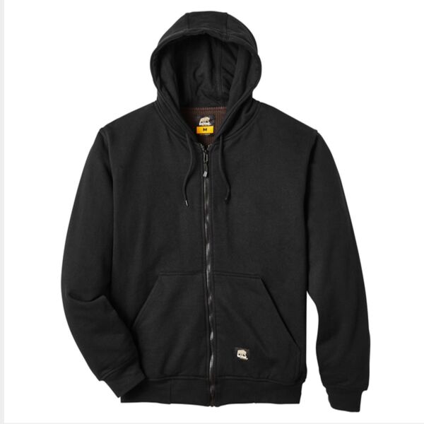 Men's Tall Heritage Thermal-Lined Full-Zip Hooded Sweatshirt Thumbnail