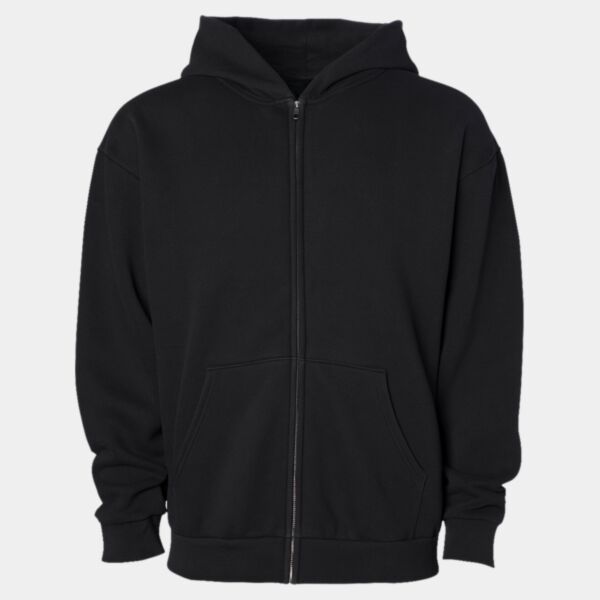 Unisex Mainstreet Heavyweight Full-Zip Hooded Sweatshirt Thumbnail