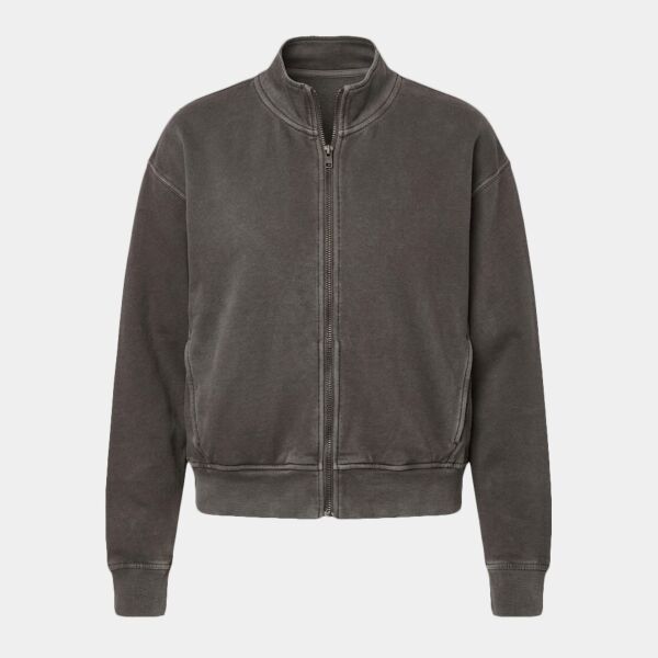 Women's Garment-Dyed Full-Zip Jacket Thumbnail
