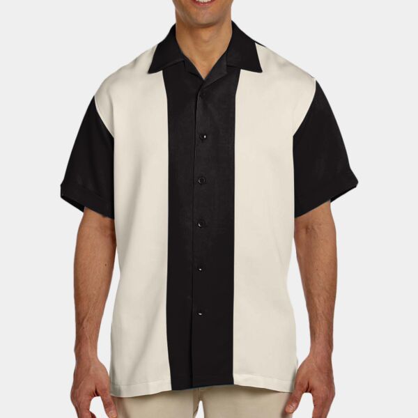 Men's Two-Tone Camp Shirt Thumbnail
