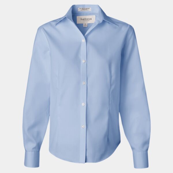 Women's Non-Iron Pinpoint Oxford Shirt Thumbnail