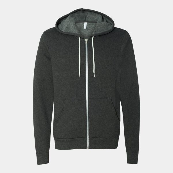 Unisex Sponge Fleece Full-Zip Hoodie Sweatshirt Thumbnail