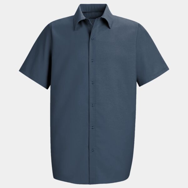 Men's Specialized Short Sleeve Pocketless Work Shirt Thumbnail