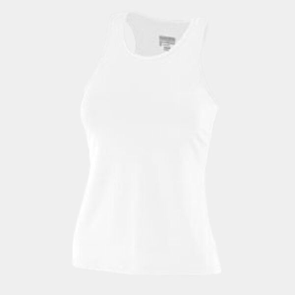Girls' Polyester Spandex Racer Tank Thumbnail