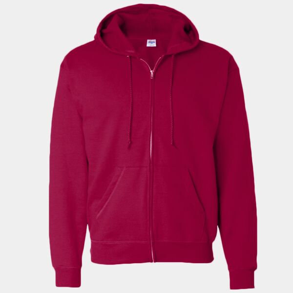 Unisex EcoSmart® Full-Zip Hooded Sweatshirt Thumbnail