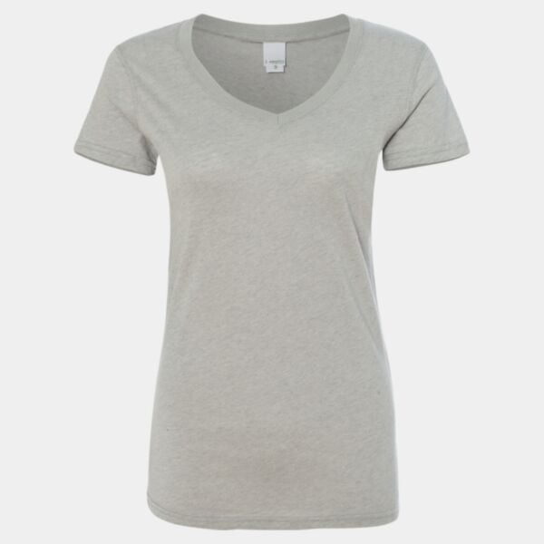Women’s Glitter V-Neck T-Shirt Thumbnail