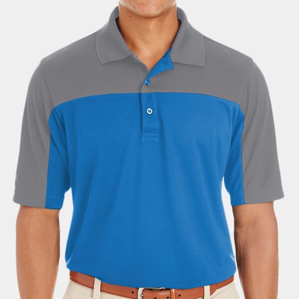 Men's Balance Colorblock Performance Piqué Polo Thumbnail