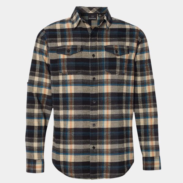 Men's Plaid Flannel Shirt Thumbnail
