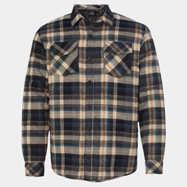 Adult Quilted Flannel Jacket Thumbnail