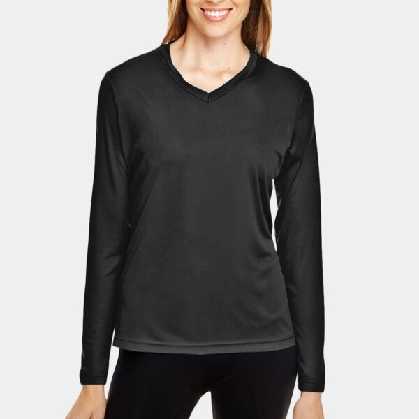 Ladies' Zone Performance Long-Sleeve T-Shirt Thumbnail