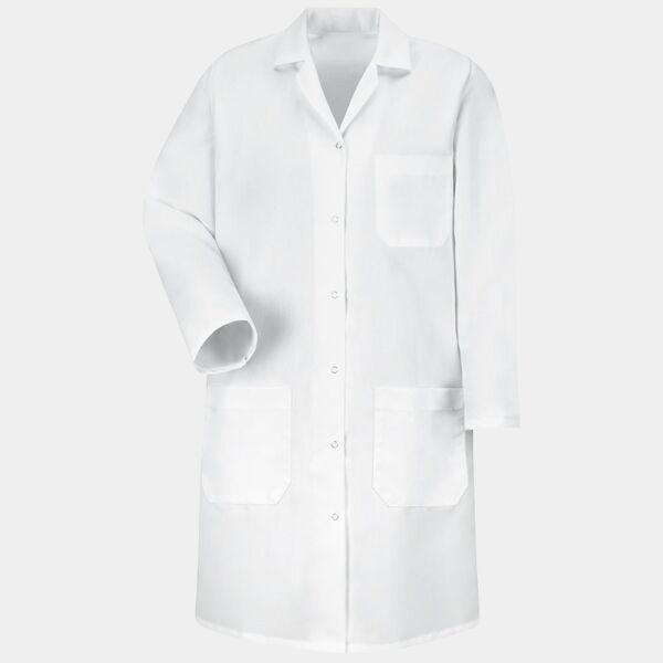 Women's Gripper Front Lab Coat Thumbnail