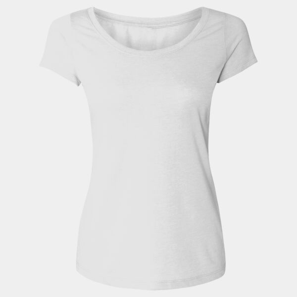 Women's USA-Made Scoop Neck T-Shirt Thumbnail