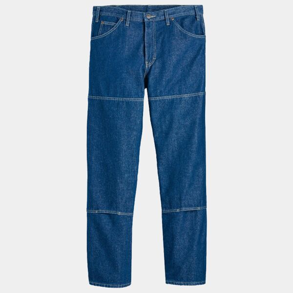 Men's Extended Sizes Industrial Double Knee Jeans Thumbnail