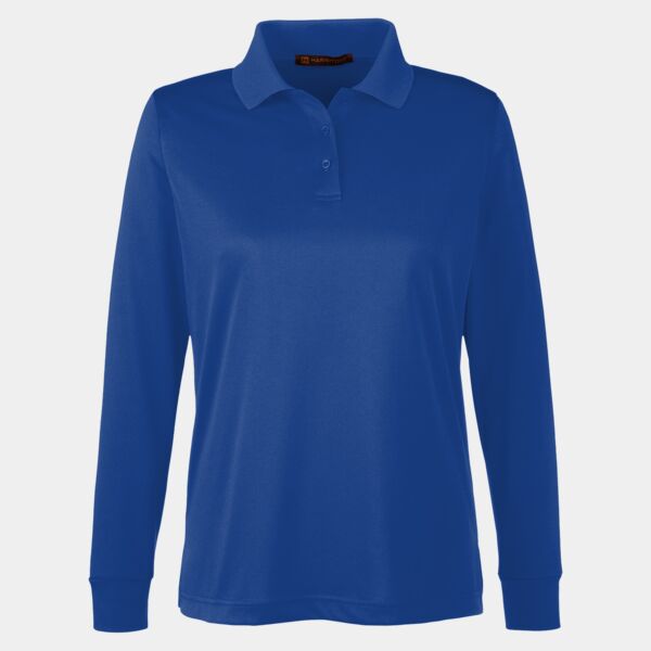 Ladies' Advantage Snag Protection Plus IL Long Sleeve Polo Thumbnail
