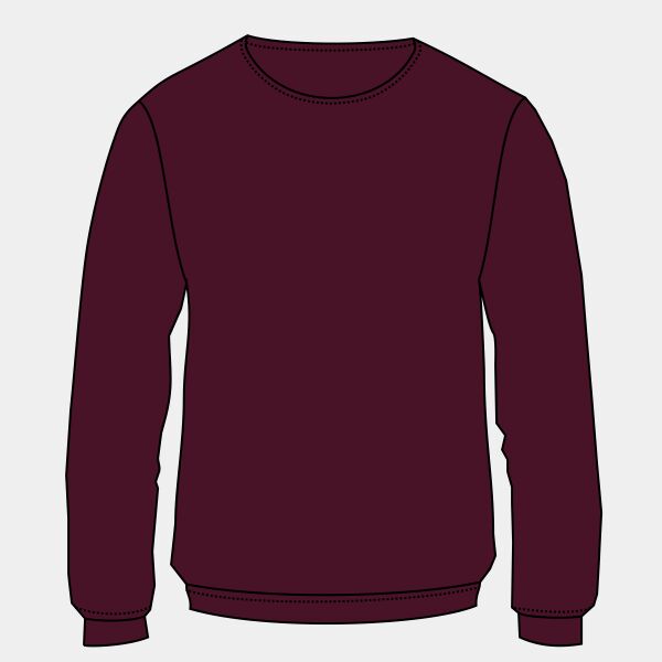 Ultimate Cotton ® Crewneck Sweatshirt Thumbnail