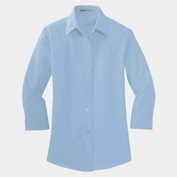 Ladies 3/4 Sleeve Easy Care Shirt Thumbnail