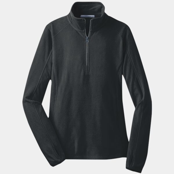 Ladies Microfleece 1/2 Zip Pullover Thumbnail
