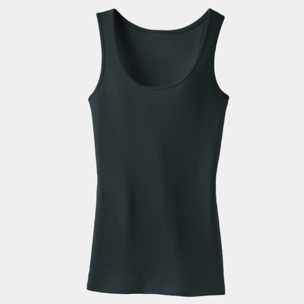 Ladies Concept Rib Stretch Tank Thumbnail
