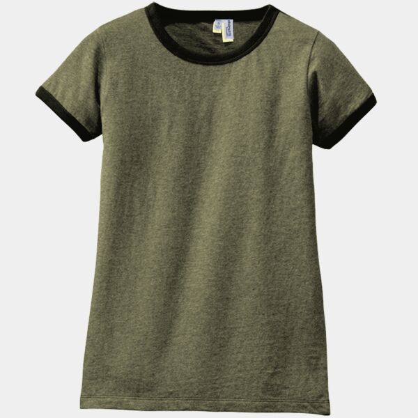 Young Mens Cotton Ringer Tee Thumbnail
