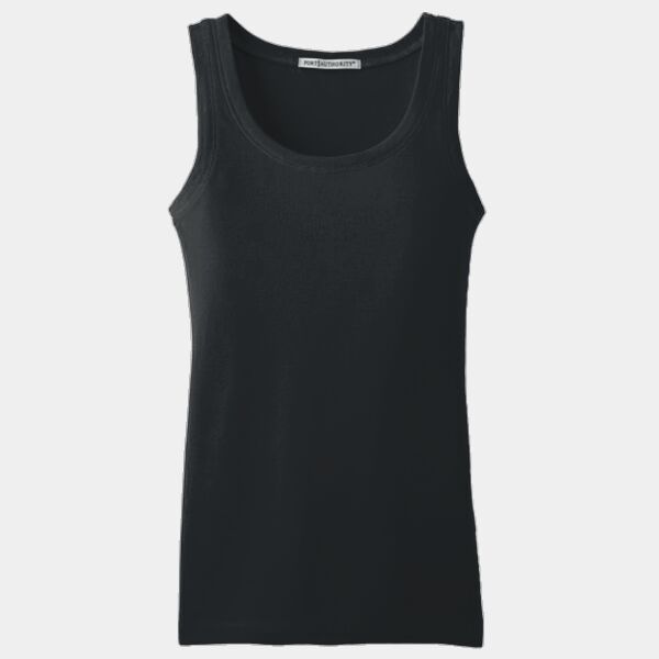 Ladies Concept Rib Stretch Tank Thumbnail