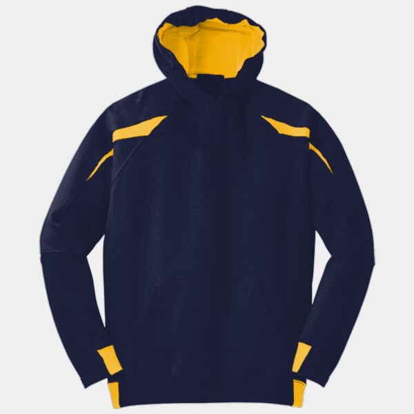 Youth Color Spliced Pullover Hooded Sweatshirt Thumbnail