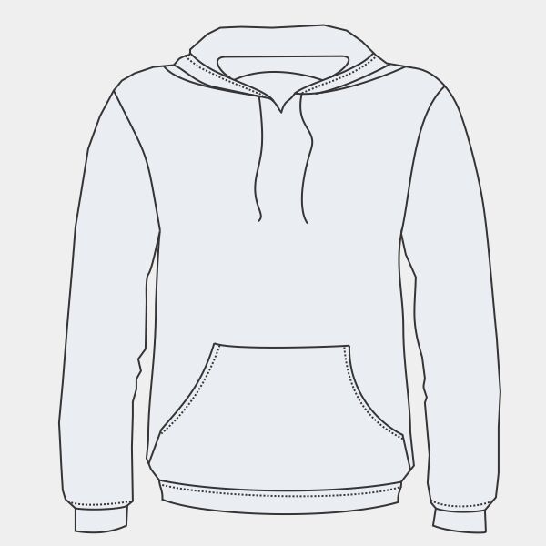Ultra Cotton™ Pullover Hooded Sweatshirt Thumbnail
