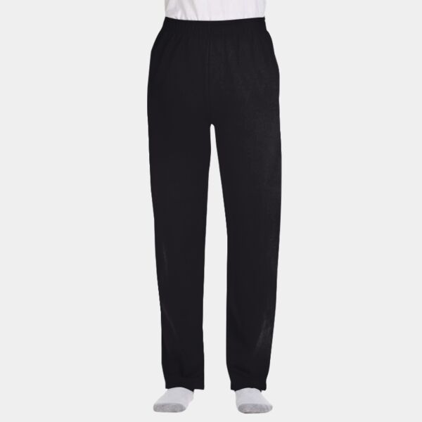 Youth 8 oz., 50/50 NuBlend® Open-Bottom Sweatpants Thumbnail