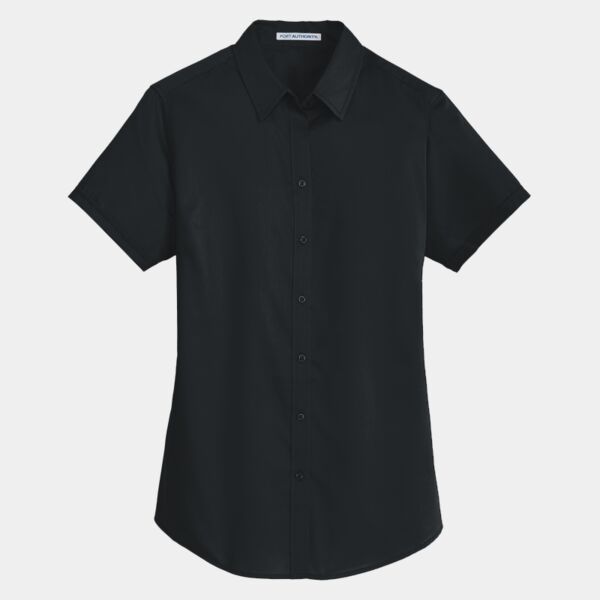 Ladies Short Sleeve SuperPro ™ Twill Shirt Thumbnail