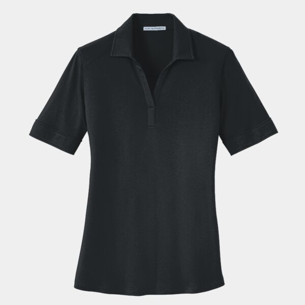 Ladies Silk Touch ™ Interlock Performance Polo Thumbnail